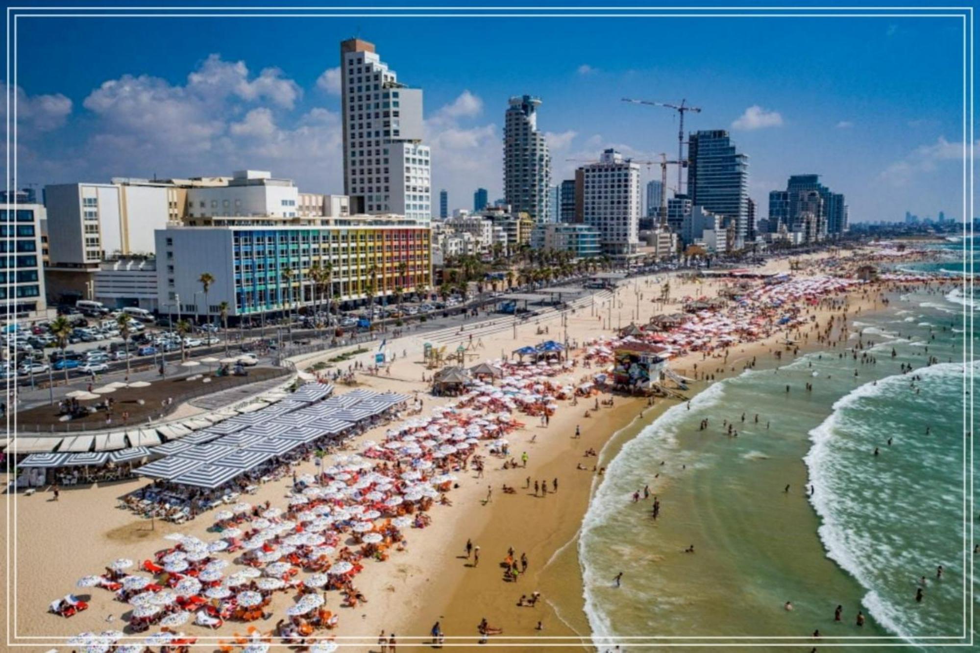 Bugrashov Beach 88 Hotel And Spa Tel Aviv Dış mekan fotoğraf